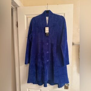 Joseph Ribkoff Royal Blue Teddy Jacket